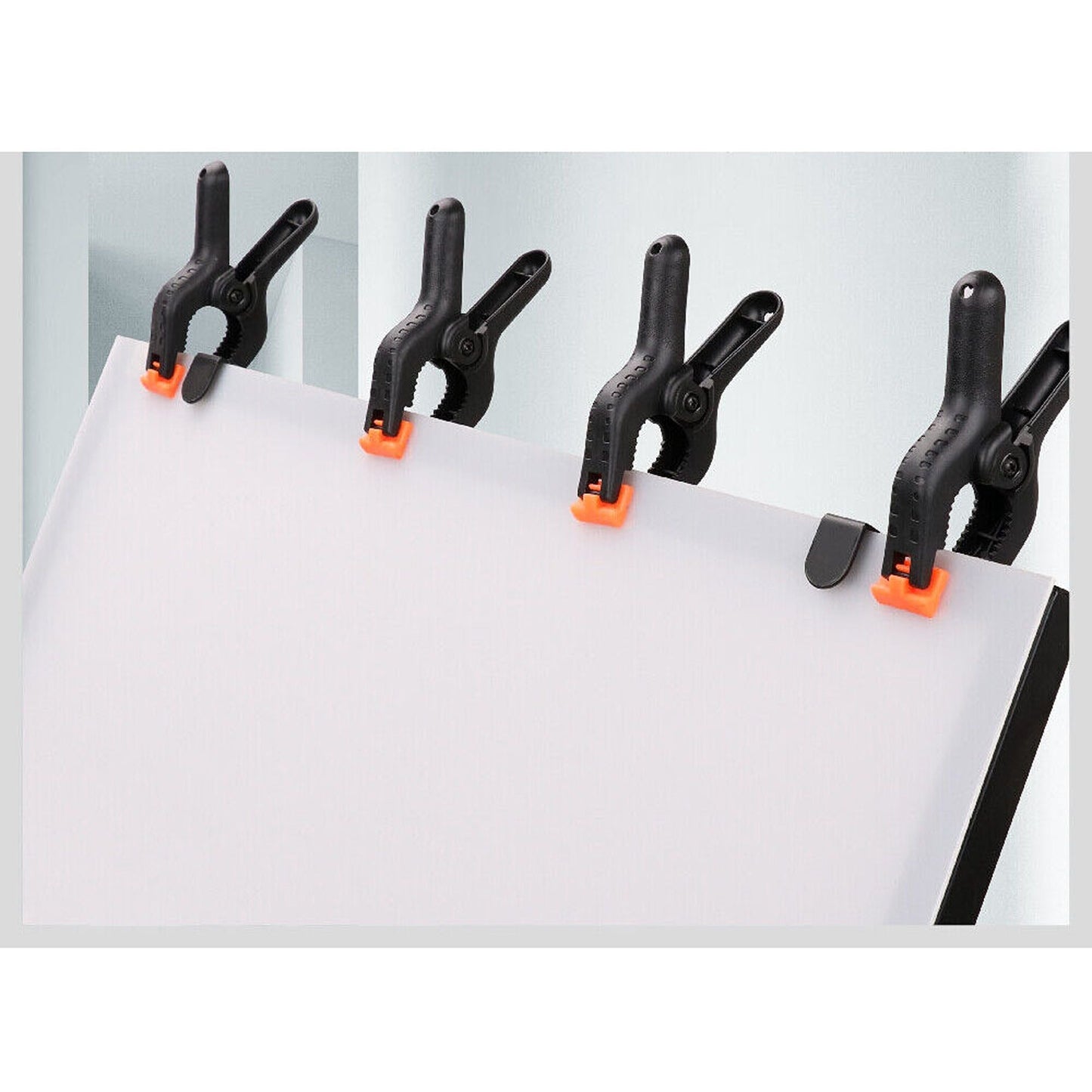 Set of 12 Nylon Quick Grip Spring Clamps for DIY and Heavy Duty Use