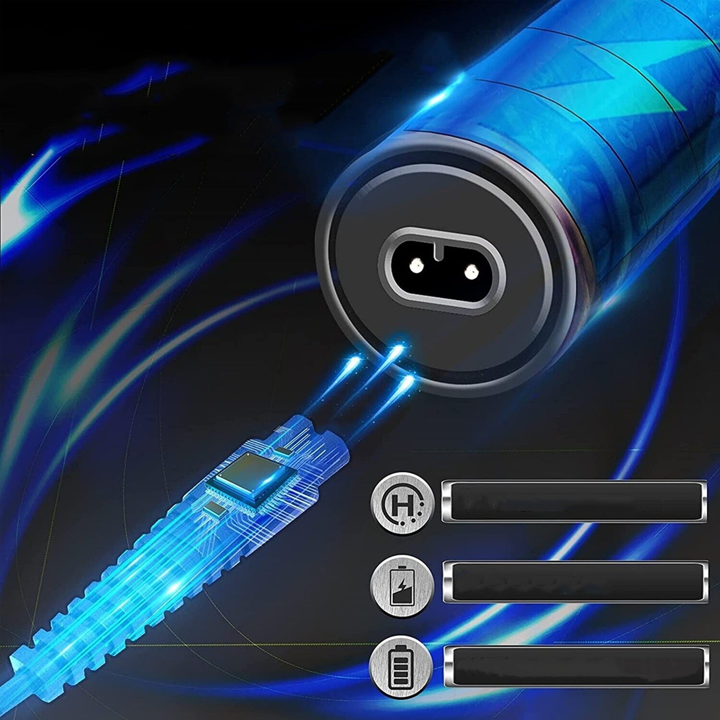 Cordless Hair Clippers Trimmer Electric Beard Shaver Men