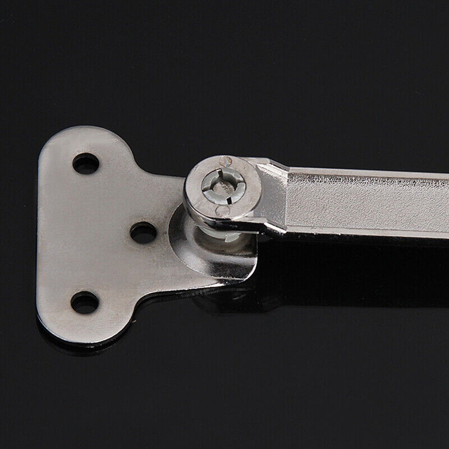 2pcs Soft Close Lid Support Hinge for Wardrobe and Flap Doors