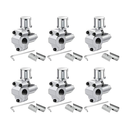 6pcs HVAC Bullet Piercing Valve for Refrigerant Line