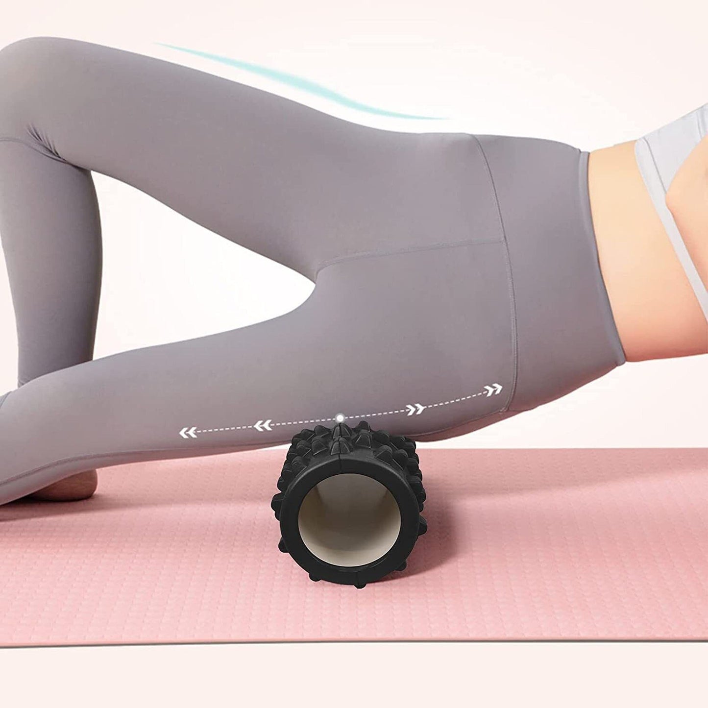 Foam Roller Yoga Set with Massage Ball and Resistance Band