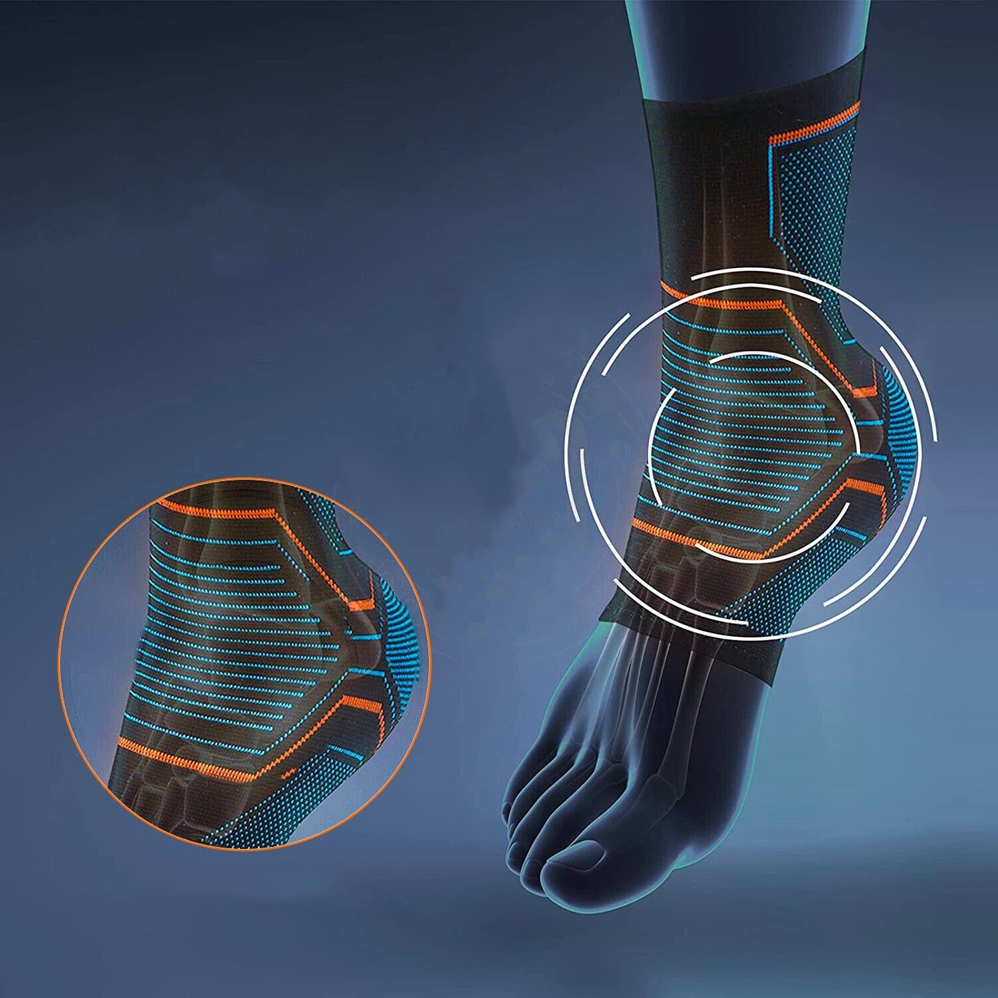 Arch Support Ankle Brace for Plantar Fasciitis and Swelling Reduction