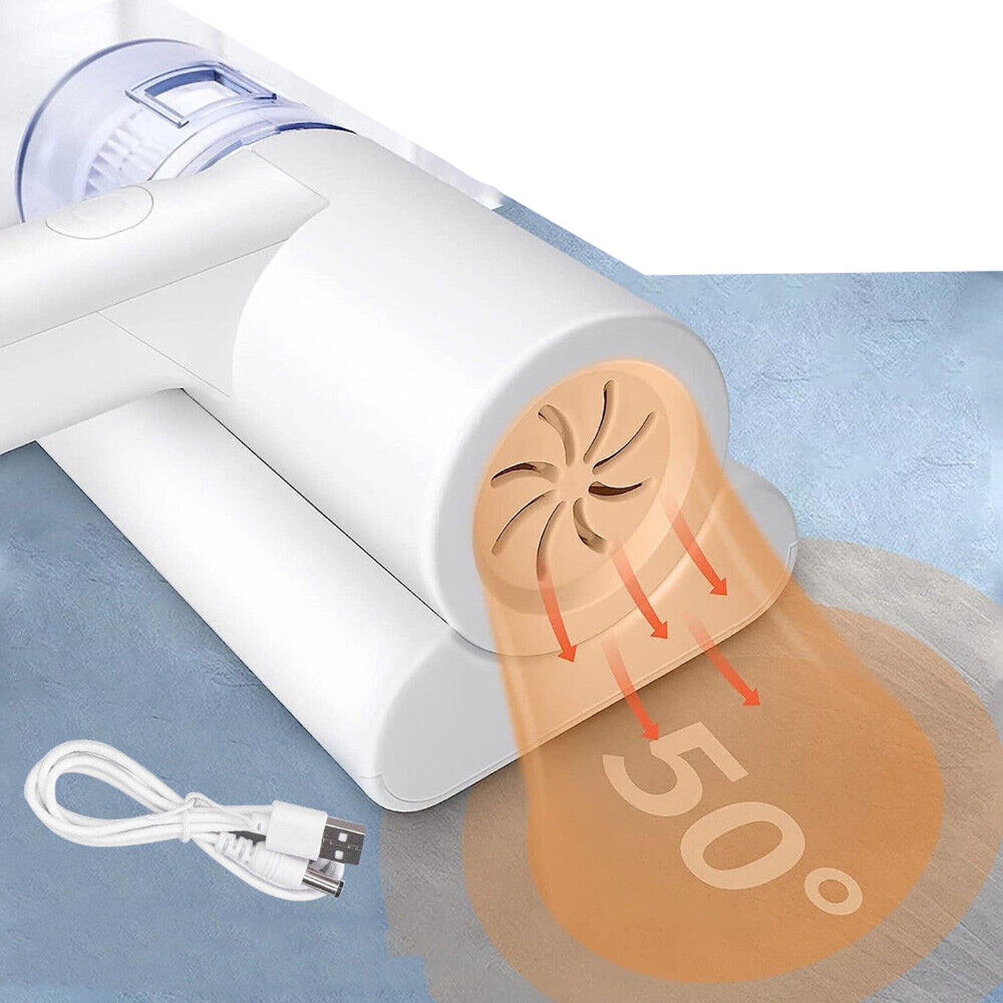 10000PA Dust Mite Vacuum Cleaner for Home Use High Suction Mattress and Blanket Cleaner