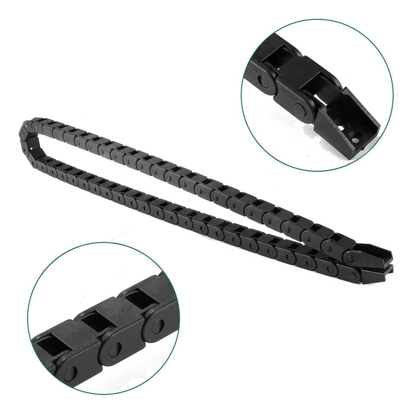 Plastic Cable Drag Chain for Protecting Wires in Machinery