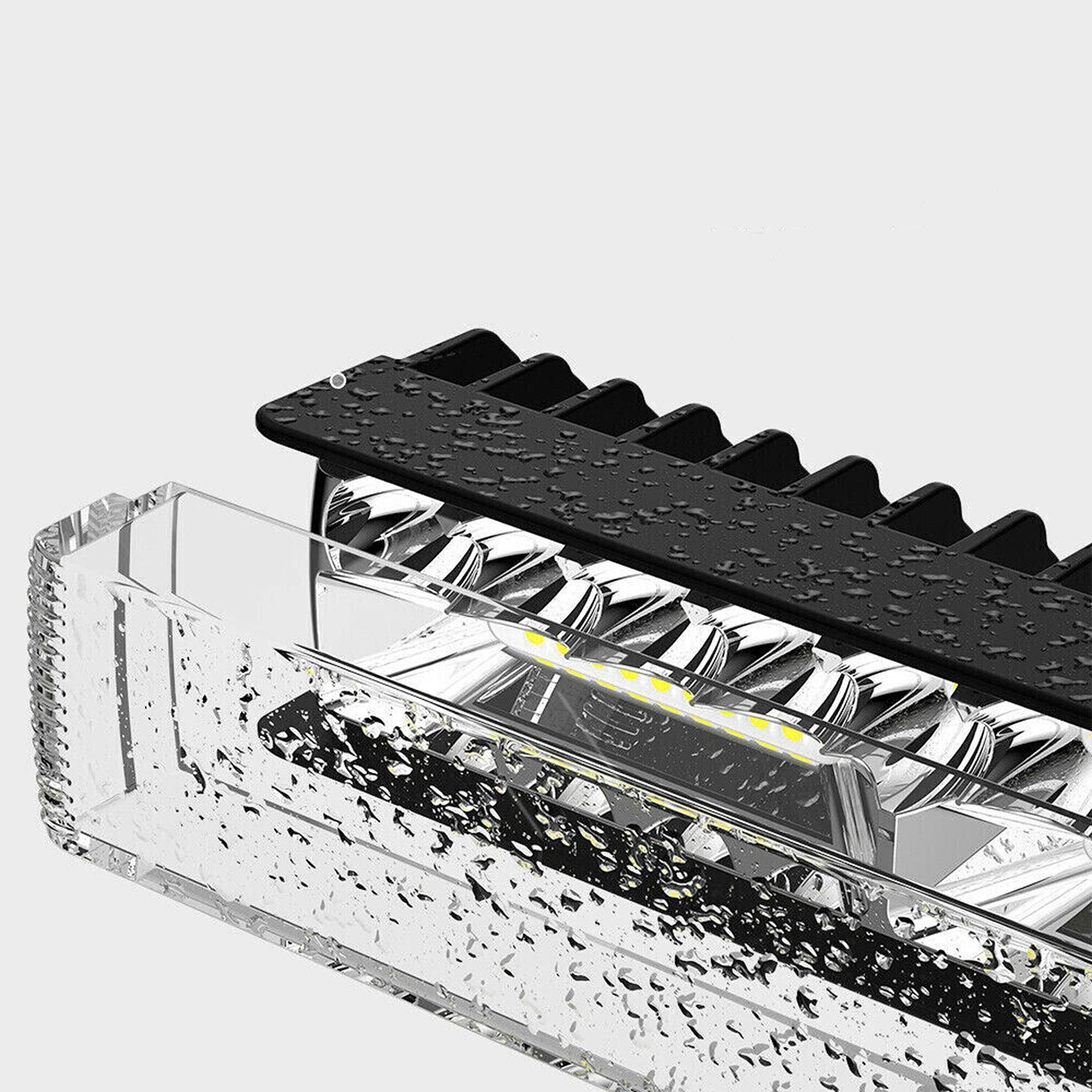 2pcs LED Light Bar Pods with Flood and Spot Beam for Offroad 4WD SUVs