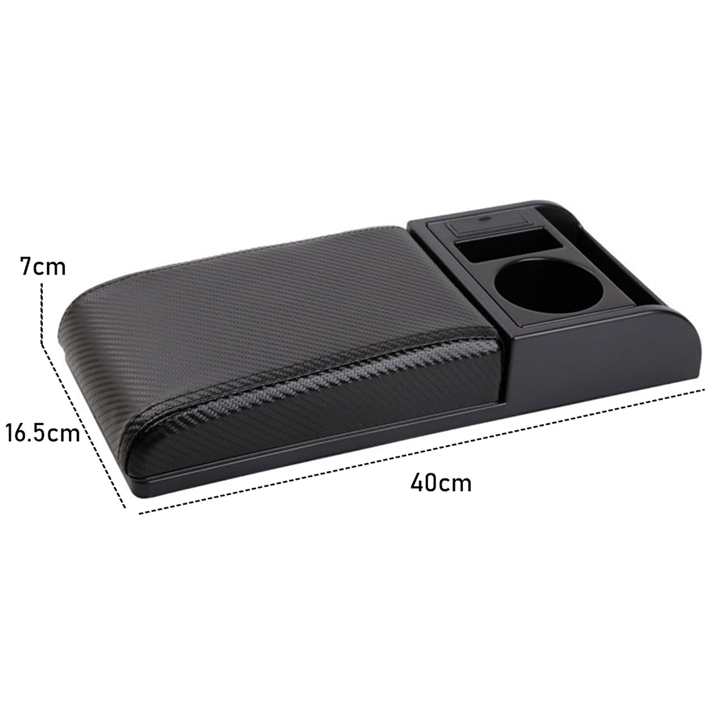 Armrest Cover with USB Interface for Car Interior Modifications