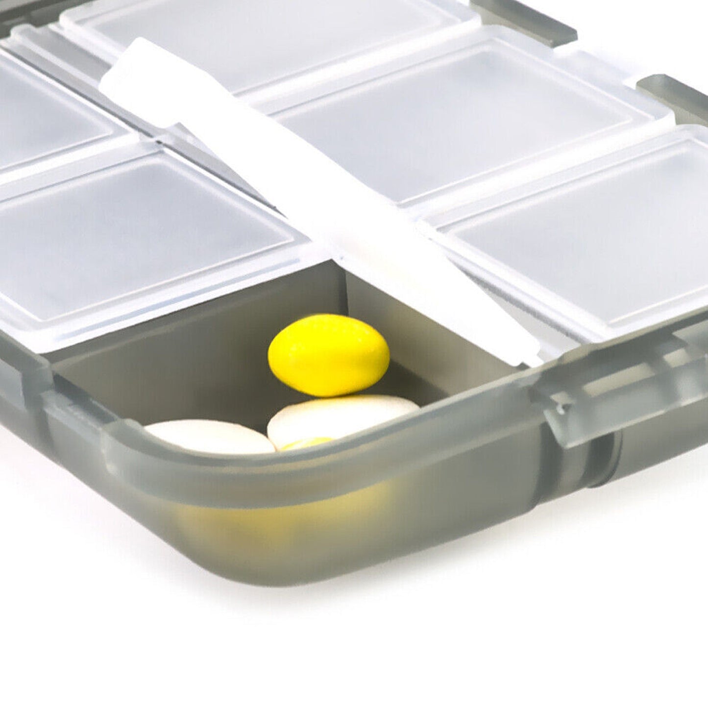 Travel Pill Box Medicine Organizer Dispenser Case for Tablets