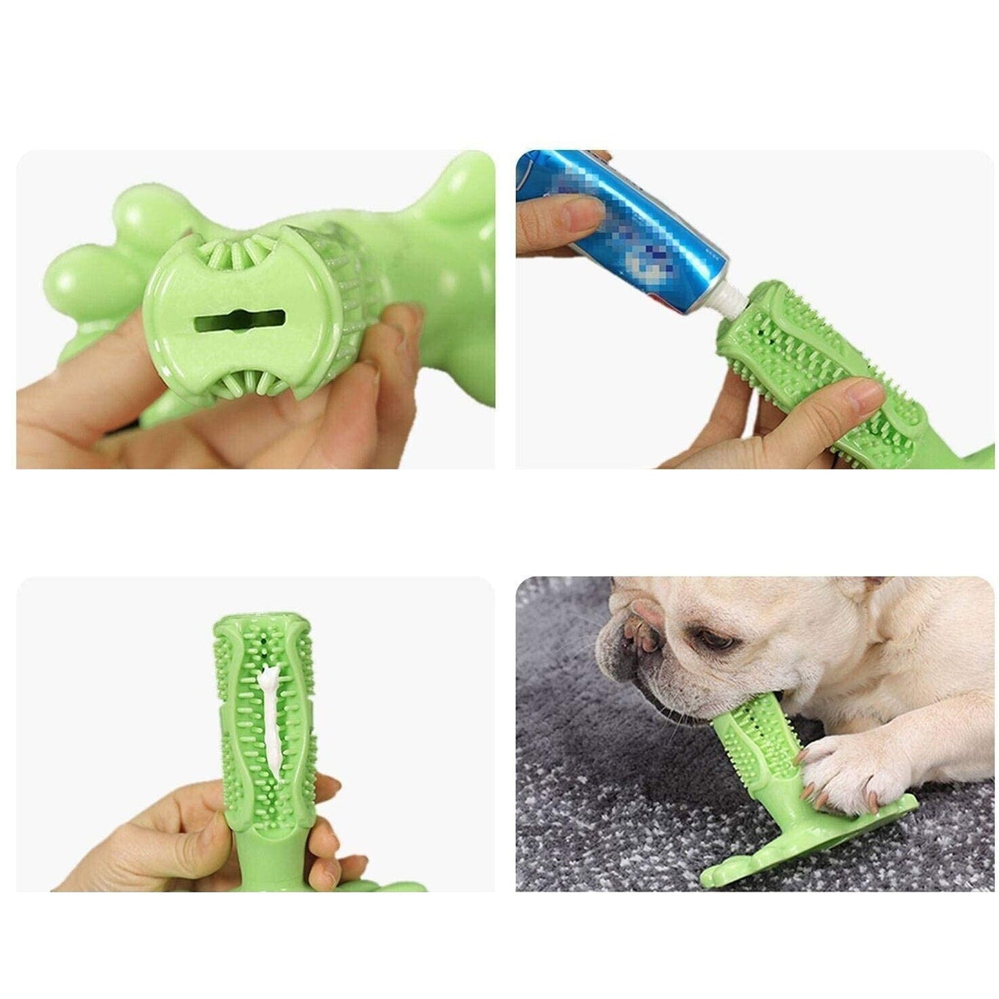 Chewable Dog Toothbrush Molars Brush for Pet Dental Health