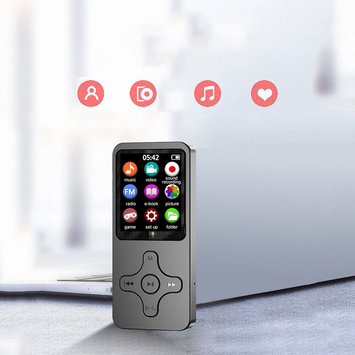 32gb MP3 MP4 Music Player 1.8in Screen with Radio and Voice Recorder
