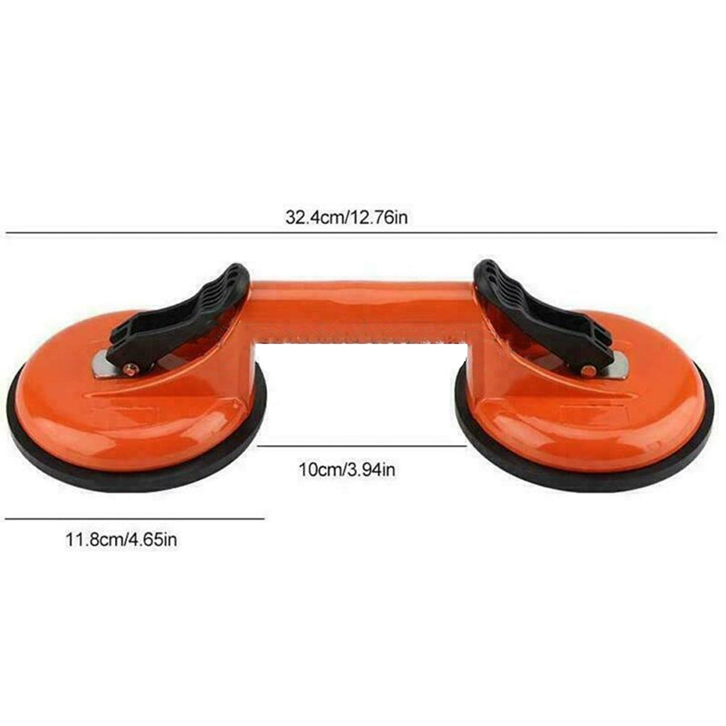 Heavy-Duty Double Locking Suction Cup for Tile and Glass 100kg
