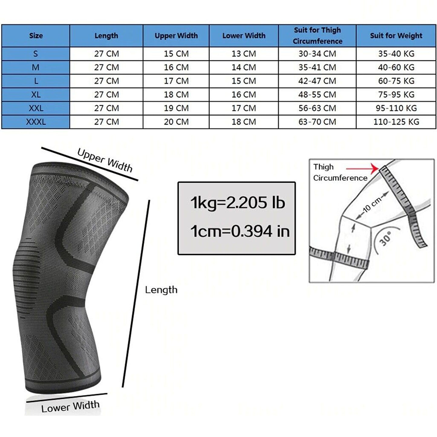 Green Knee Support Pads for Running and Cycling Nylon Sport Sleeve