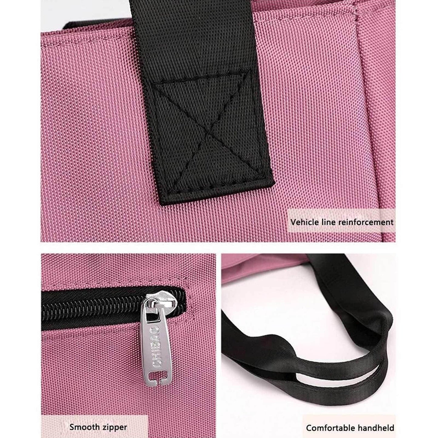 Large Capacity Waterproof Travel Tote Bag Women Lightweight Handbag Shoulder