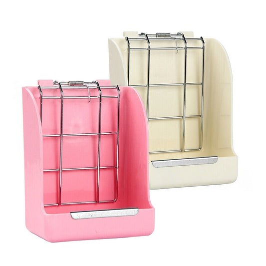 Corner Hay Feeder for Rabbits Small Animals Less Waste Rack