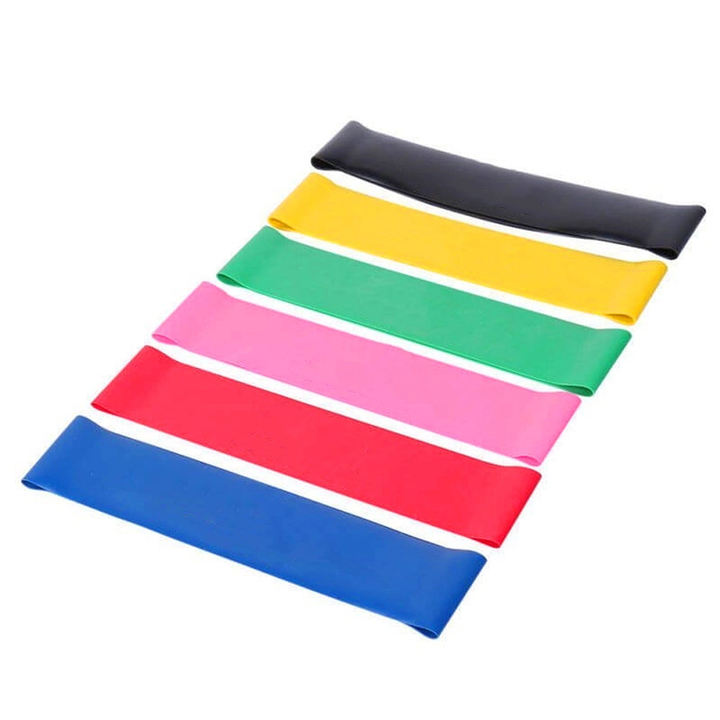 6pcs Mini Loop Resistance Bands Crossfit Fitness Strength Exercise