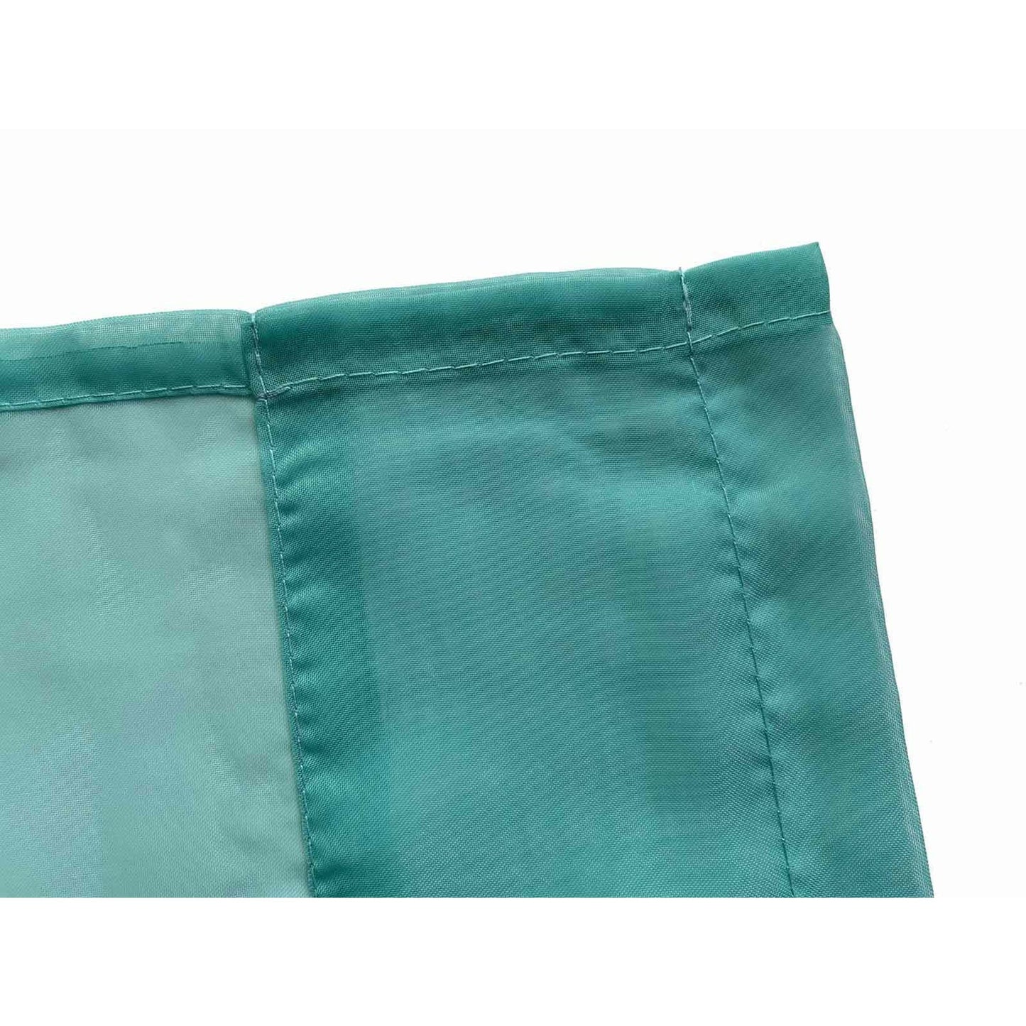 Organza Voile Sheer Curtain with Rod Pocket for Window Draping