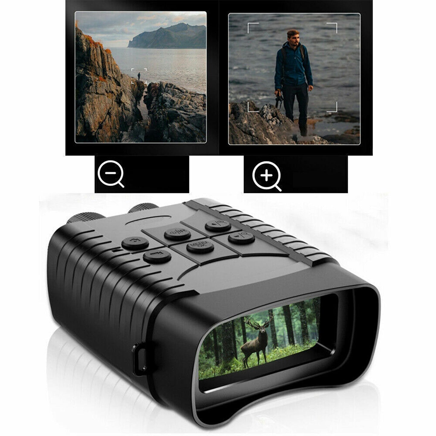 Digital Night Vision Binoculars with IR and Video Recording