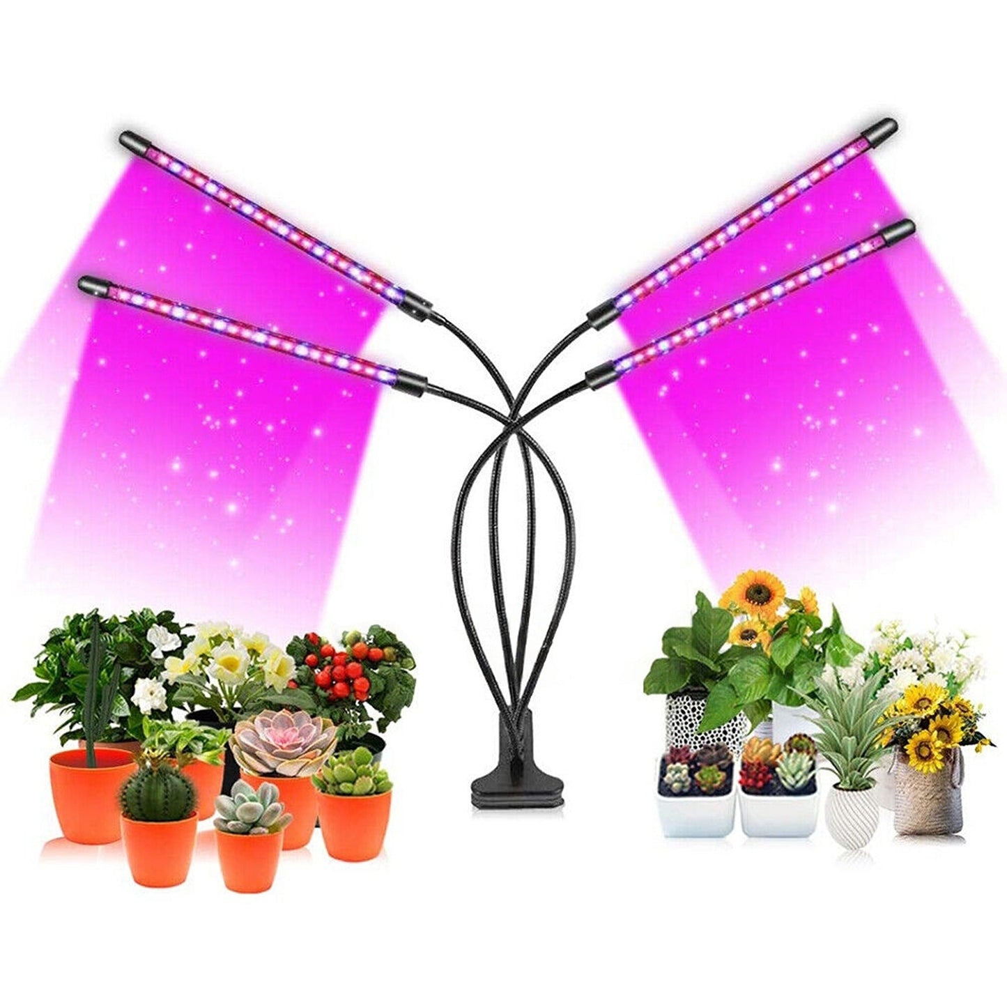 Advanced Indoor Plant Growth Light 80 LED 4 Head 40W