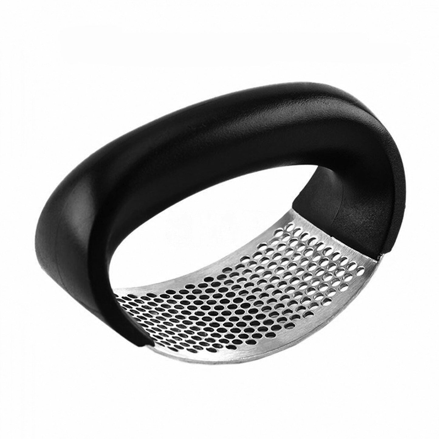 Manual Garlic Press Rocker Stainless Steel Mincer Kitchen Crusher