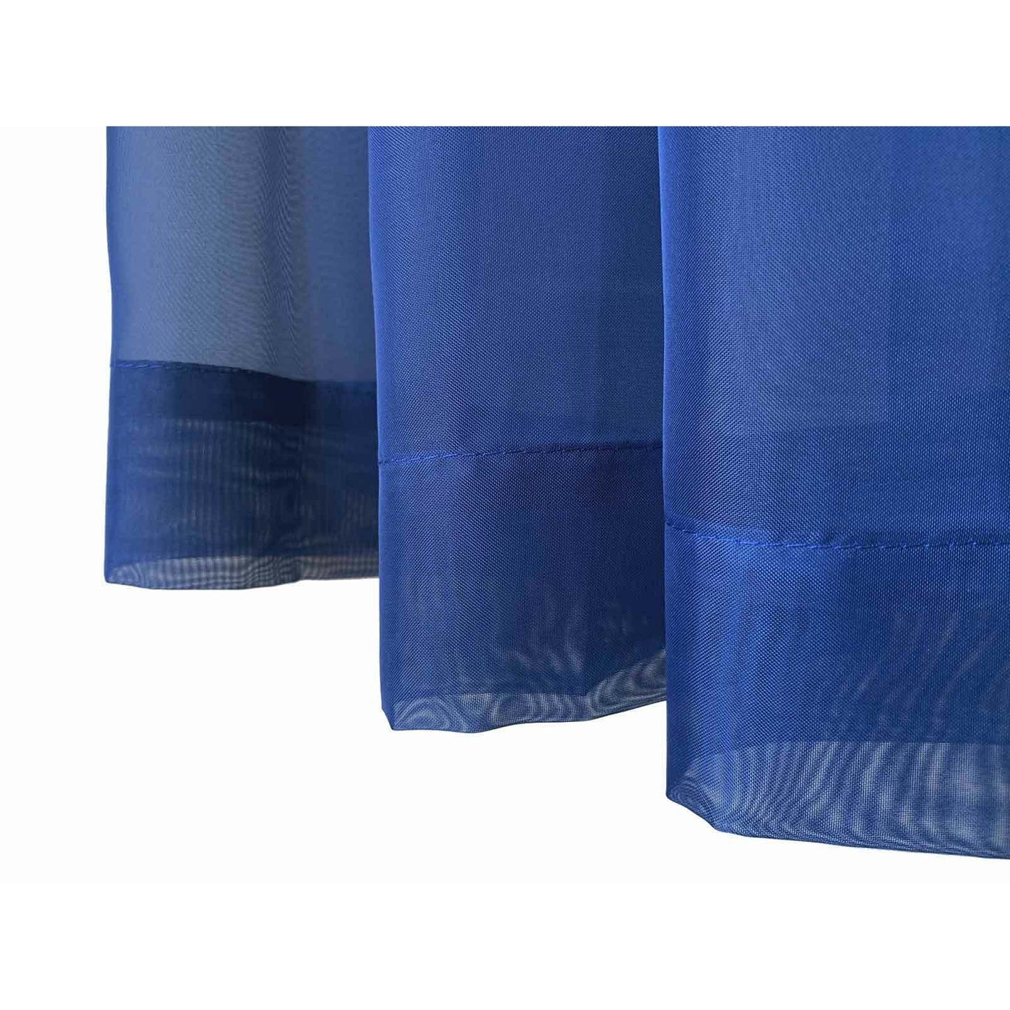 Organza Voile Sheer Curtain with Rod Pocket for Window Draping