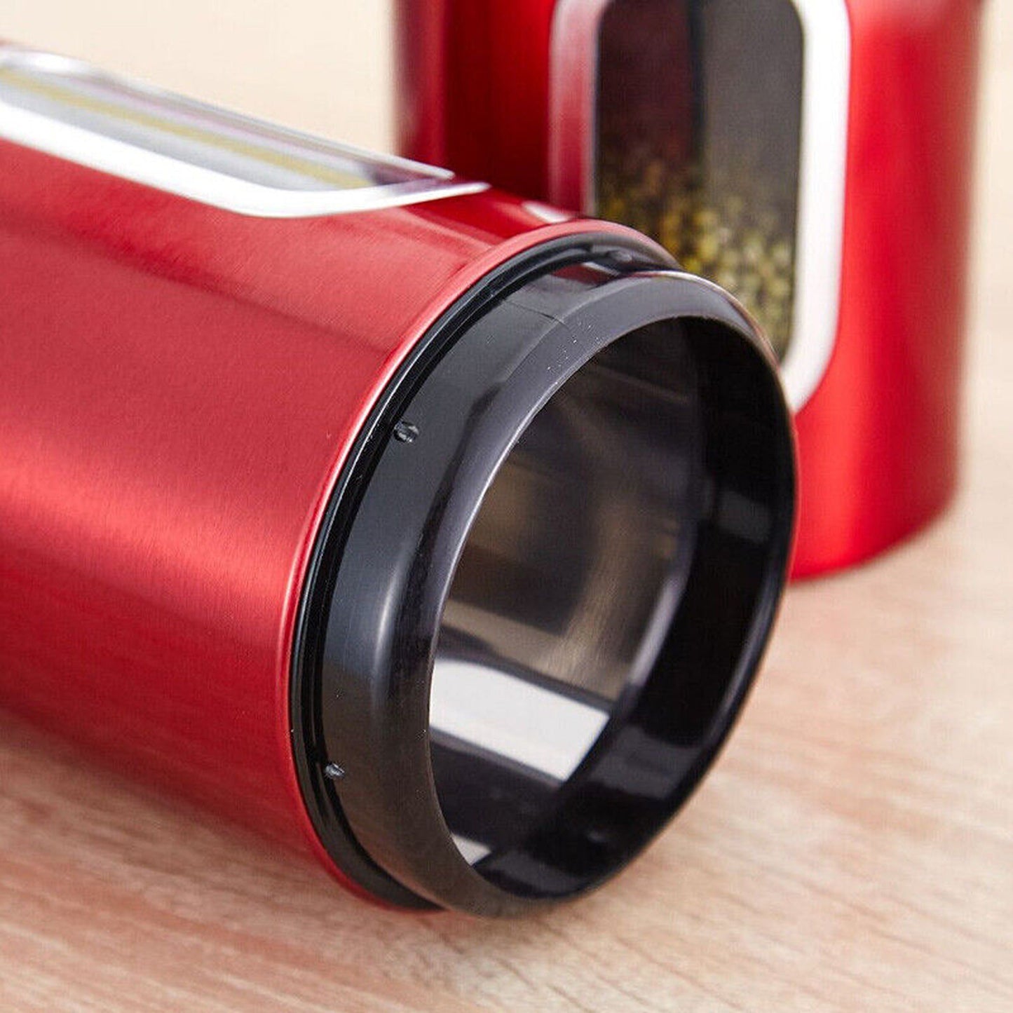 Kitchen Storage Container Tins for Tea Coffee Sugar Pasta Herbs and Biscuits