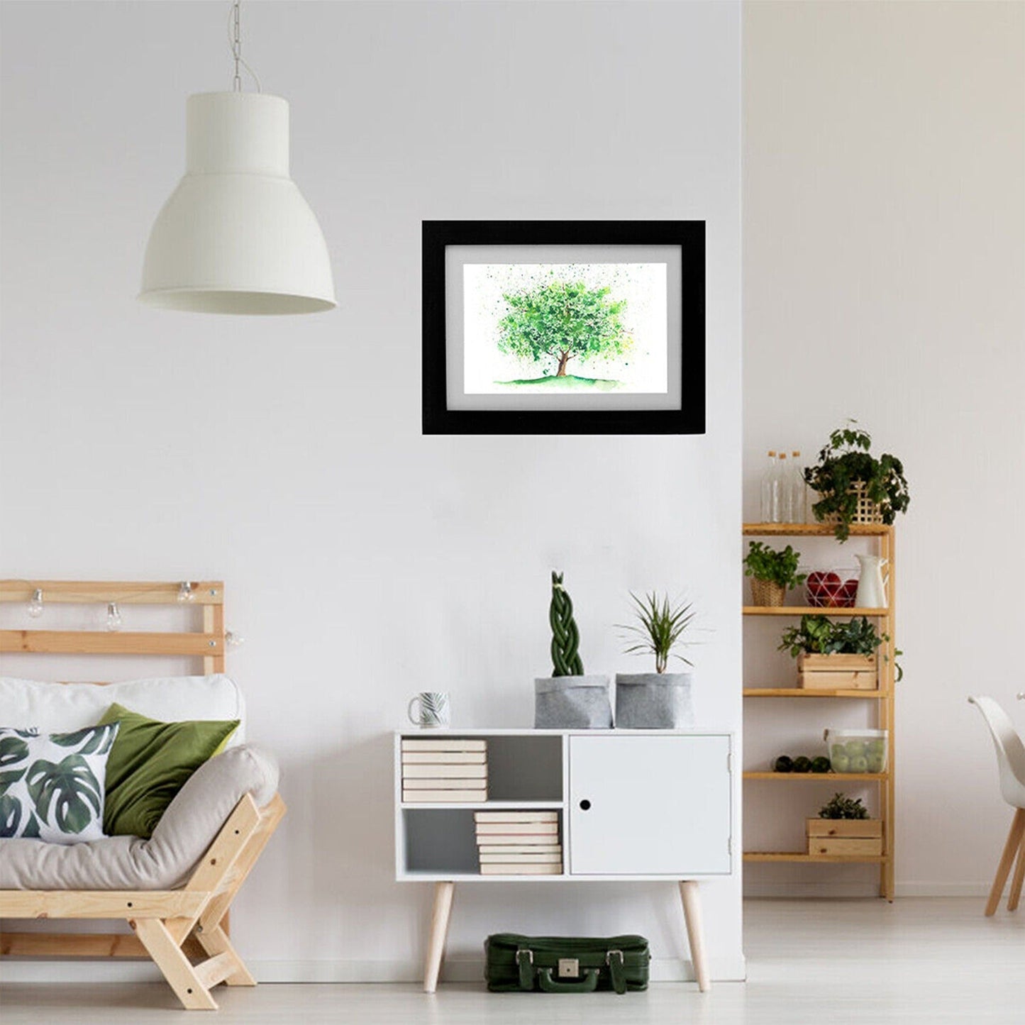 Wooden Art Display Frames Holds 150 Pictures for Art Projects