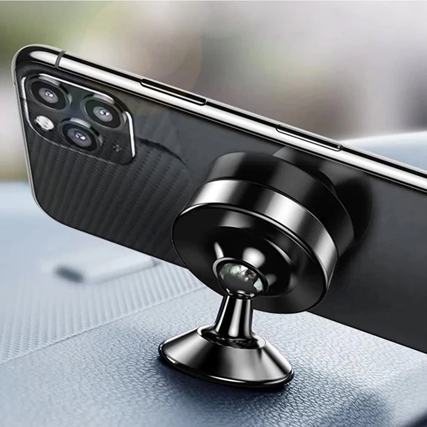 2pcs Magnetic Car Mount Dashboard Mobile Phone Holder Dash Stand