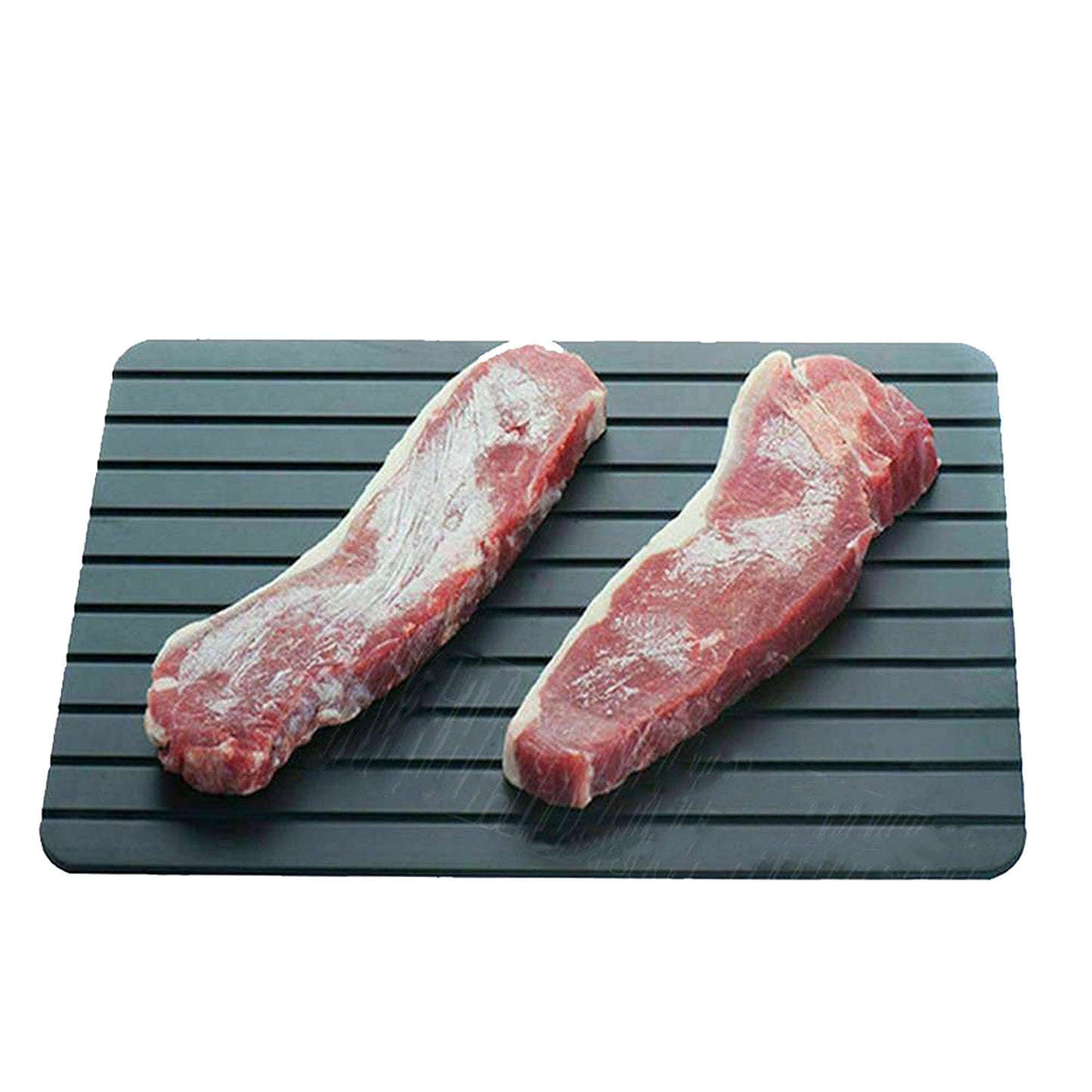 Metal Thawing Plate for Fast Defrosting of Frozen Foods Magic Kitchen Tray