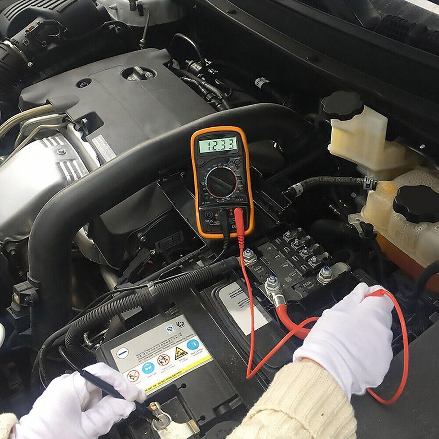 AC DC Electric Multimeter LCD Digital Meter Voltmeter OHM Multi Tester