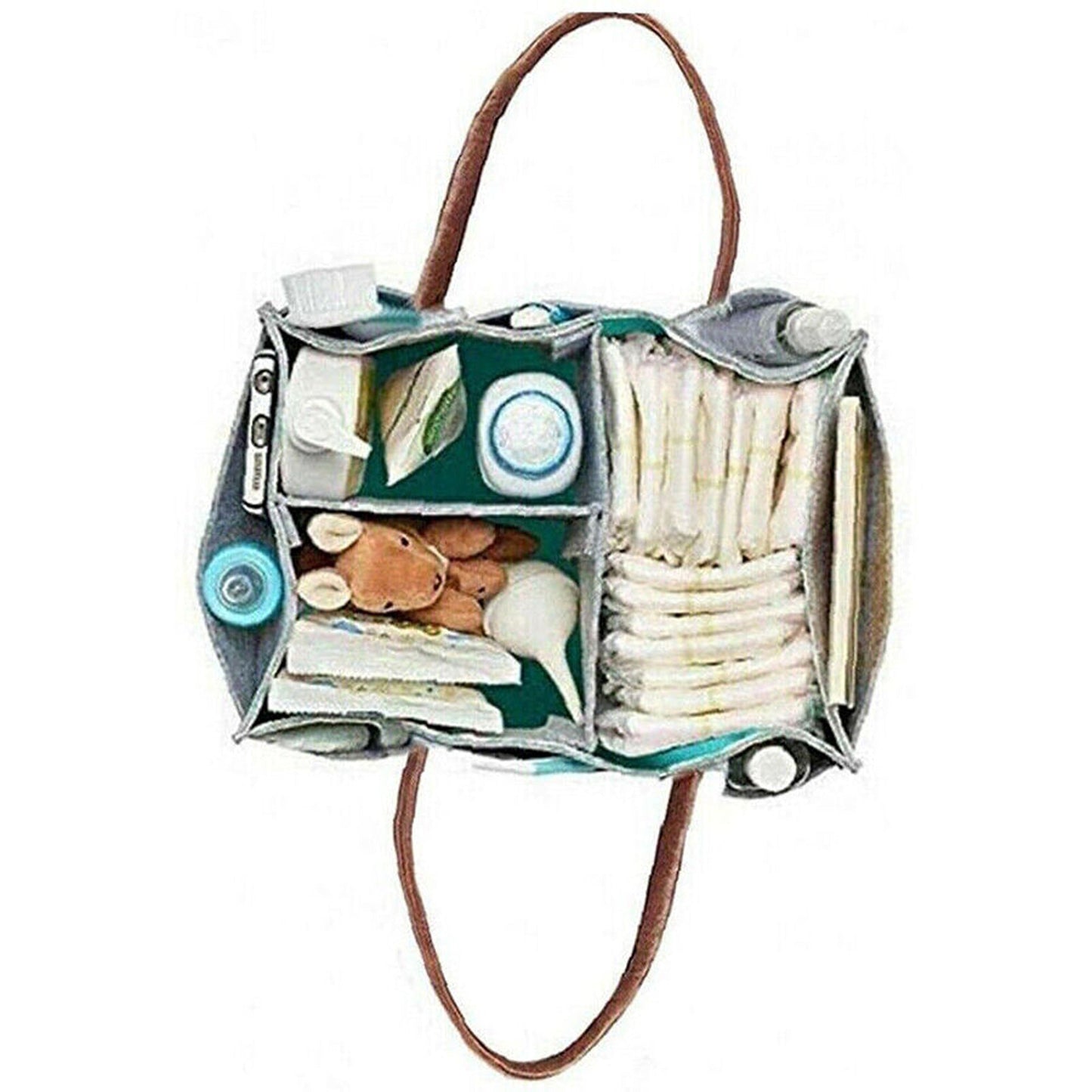 Infant Diaper Caddy Organizer Portable Nursery Storage Basket