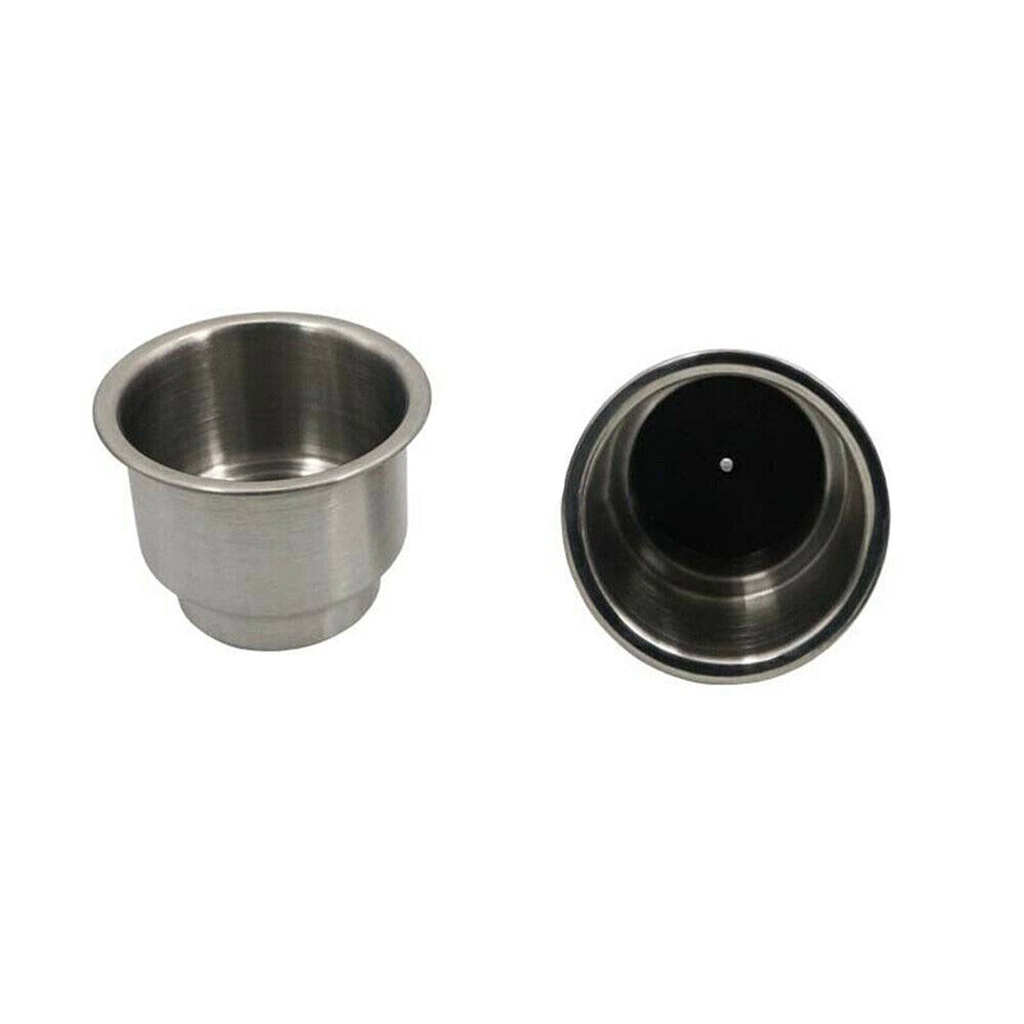 4pcs Stainless Steel Universal Drink Cup Holder Insert for Boats RVs Trucks