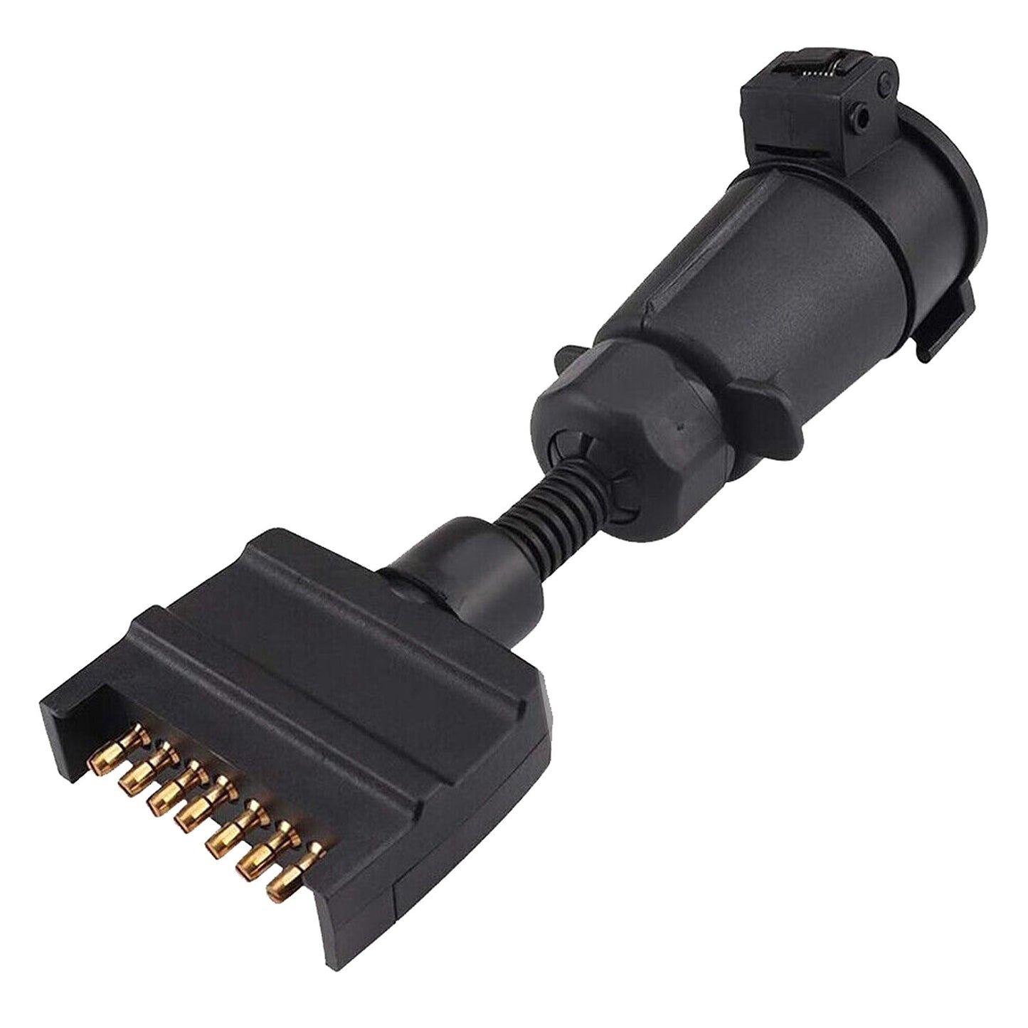 Trailer Adapter Plug Female 7 Pin To Male Flat Caravan Boat