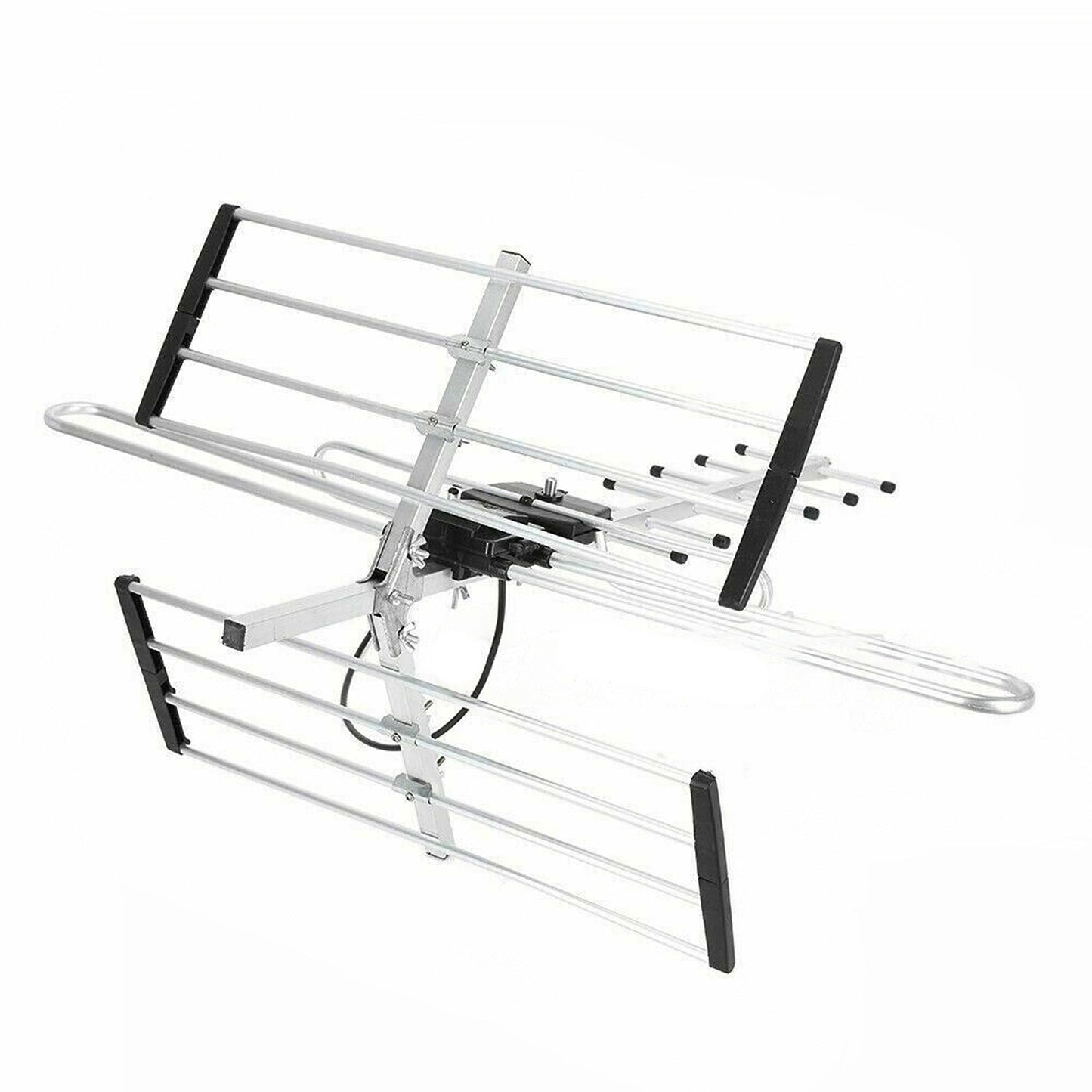 UHF VHF FM Outdoor Digital TV Antenna Signal Amplifier Booster