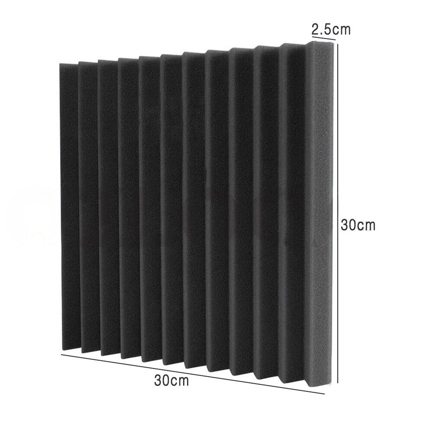 Karaoke Studio Acoustic Foam Panels Sound Absorption Proofing 60pcs