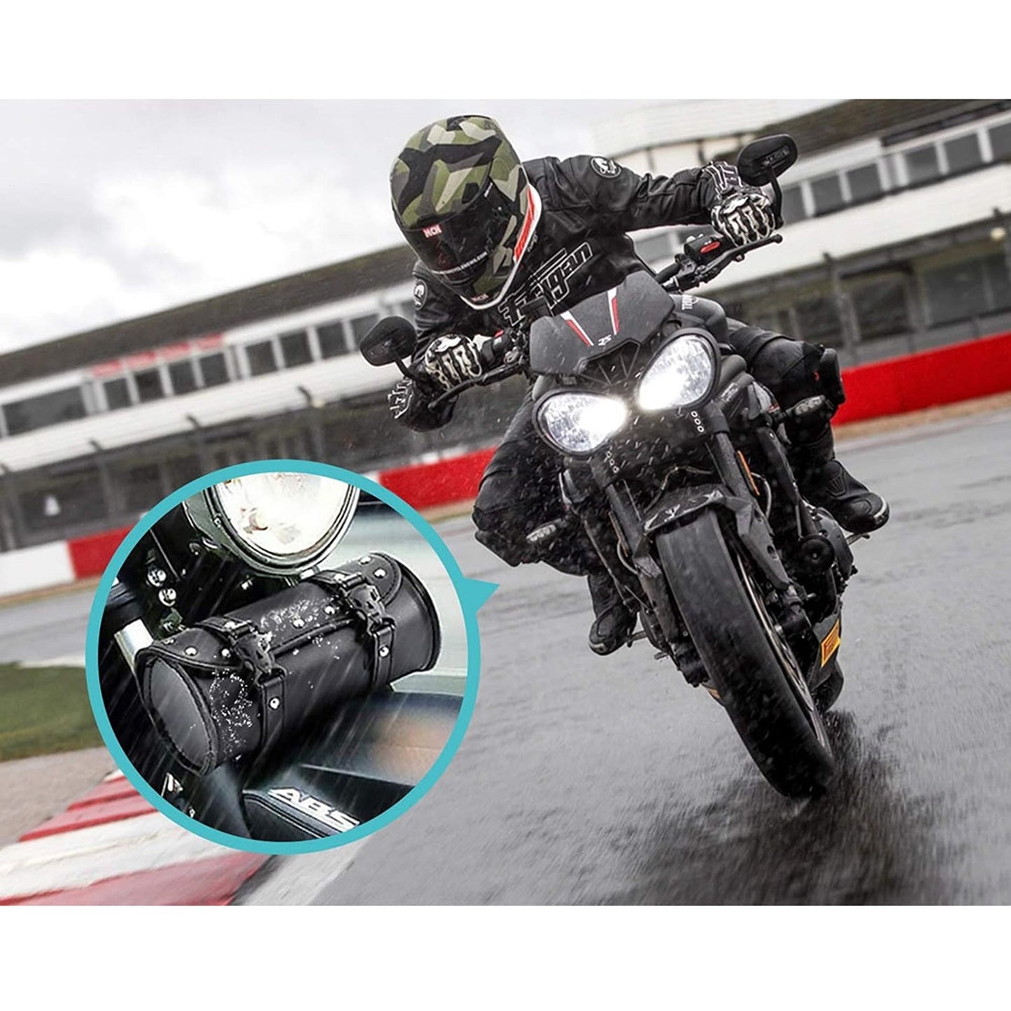 For Harley Davidson Sportster XL 1200 883 Storage SaddleBag