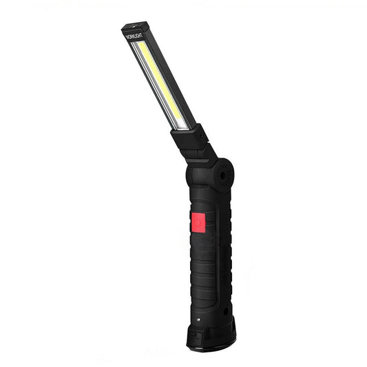 Magnetic COB LED Flashlight Rechargeable Hand Torch Work Light