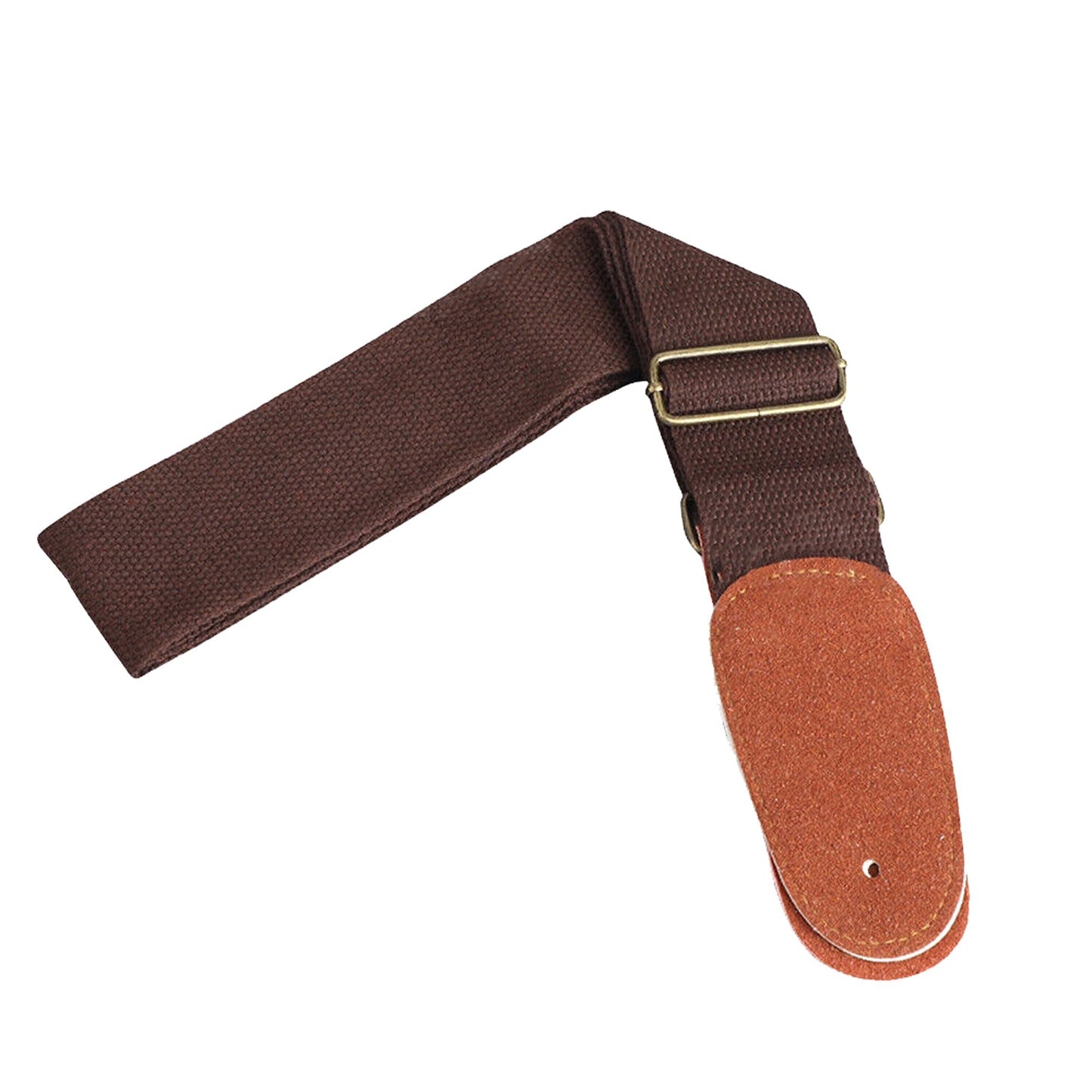 Adjustable Luxury Leather Guitar Strap for Acoustic and Electric Basses