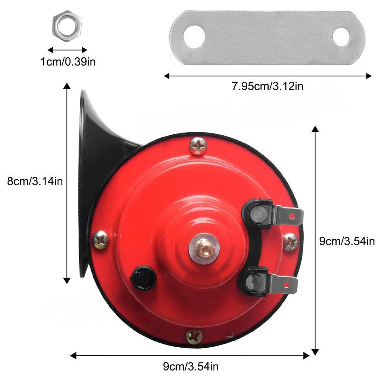 300DB Super Loud Train Horn Speaker for Trucks SUV Car Boat Motorcycles