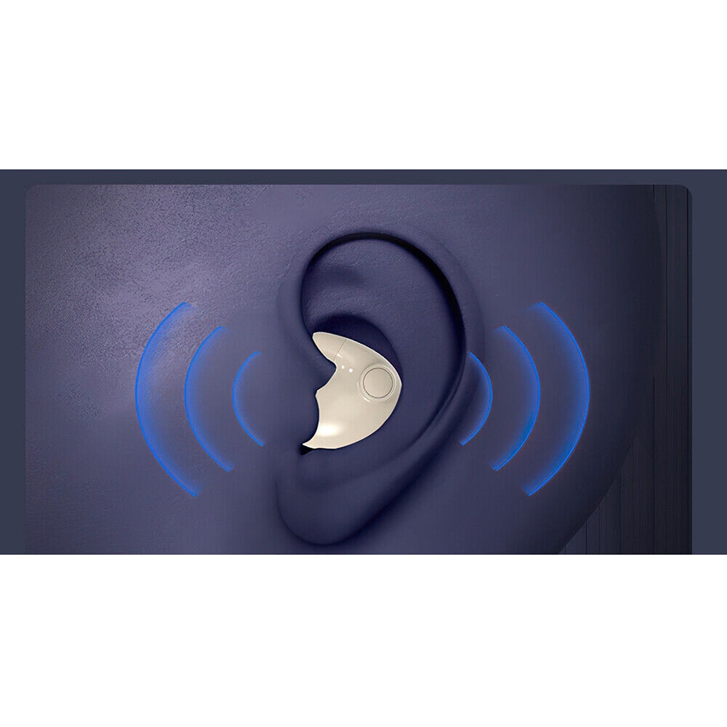 Invisible Sleep Earphones Waterproof Wireless Double Noise Cancelling