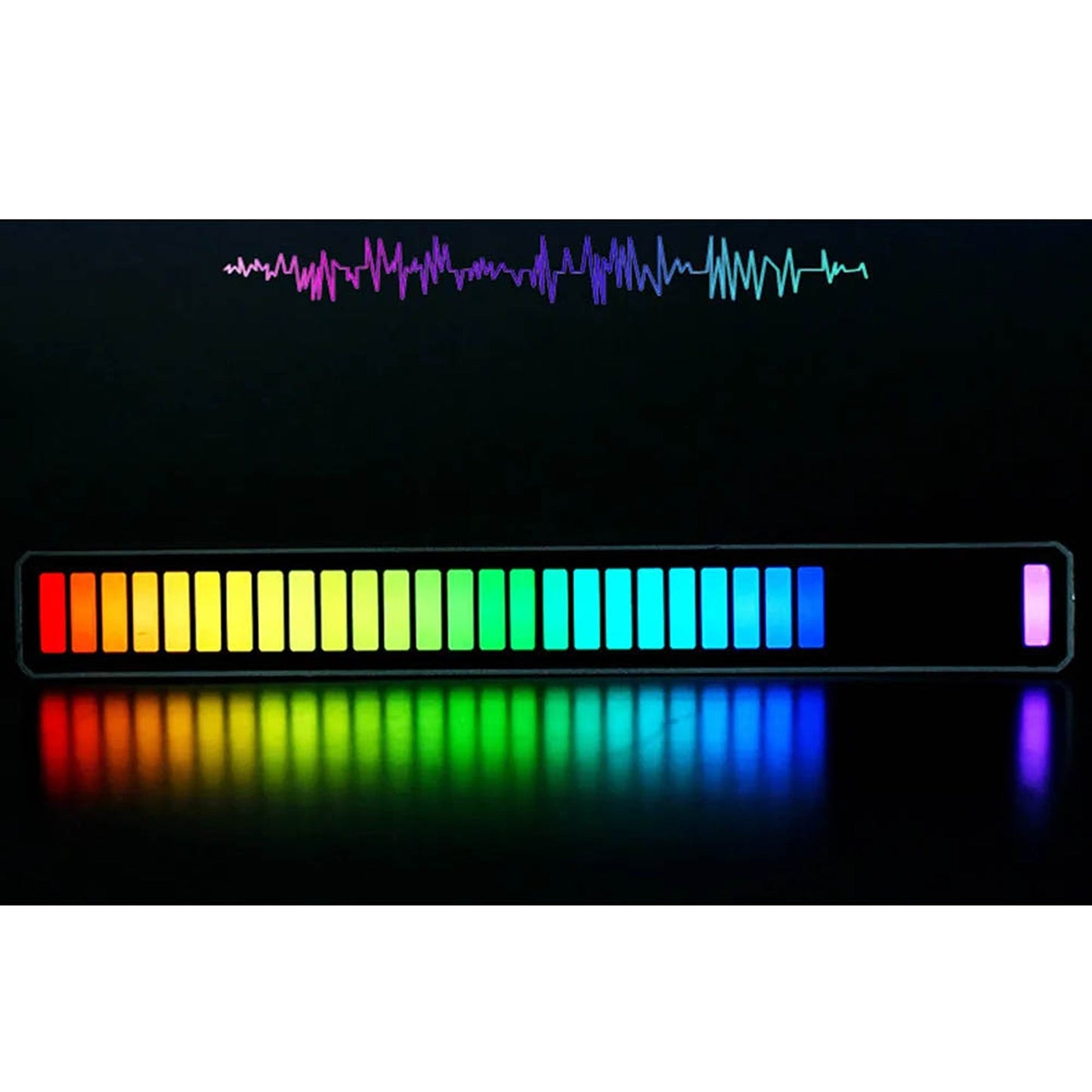 RGB Sound Activated Music Rhythm LED Ambient Light Bar