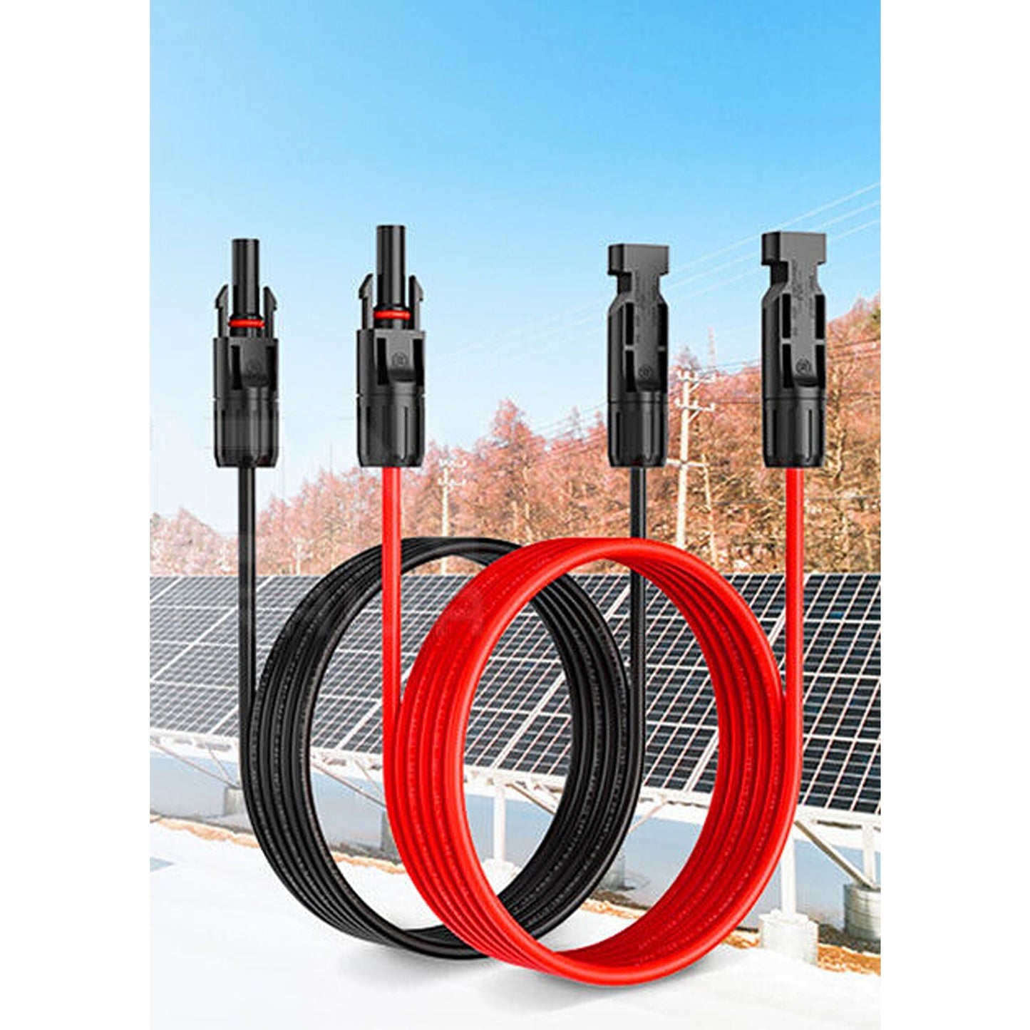 Solar Panel to Regulator Extension Cable 6mm2 10 AWG