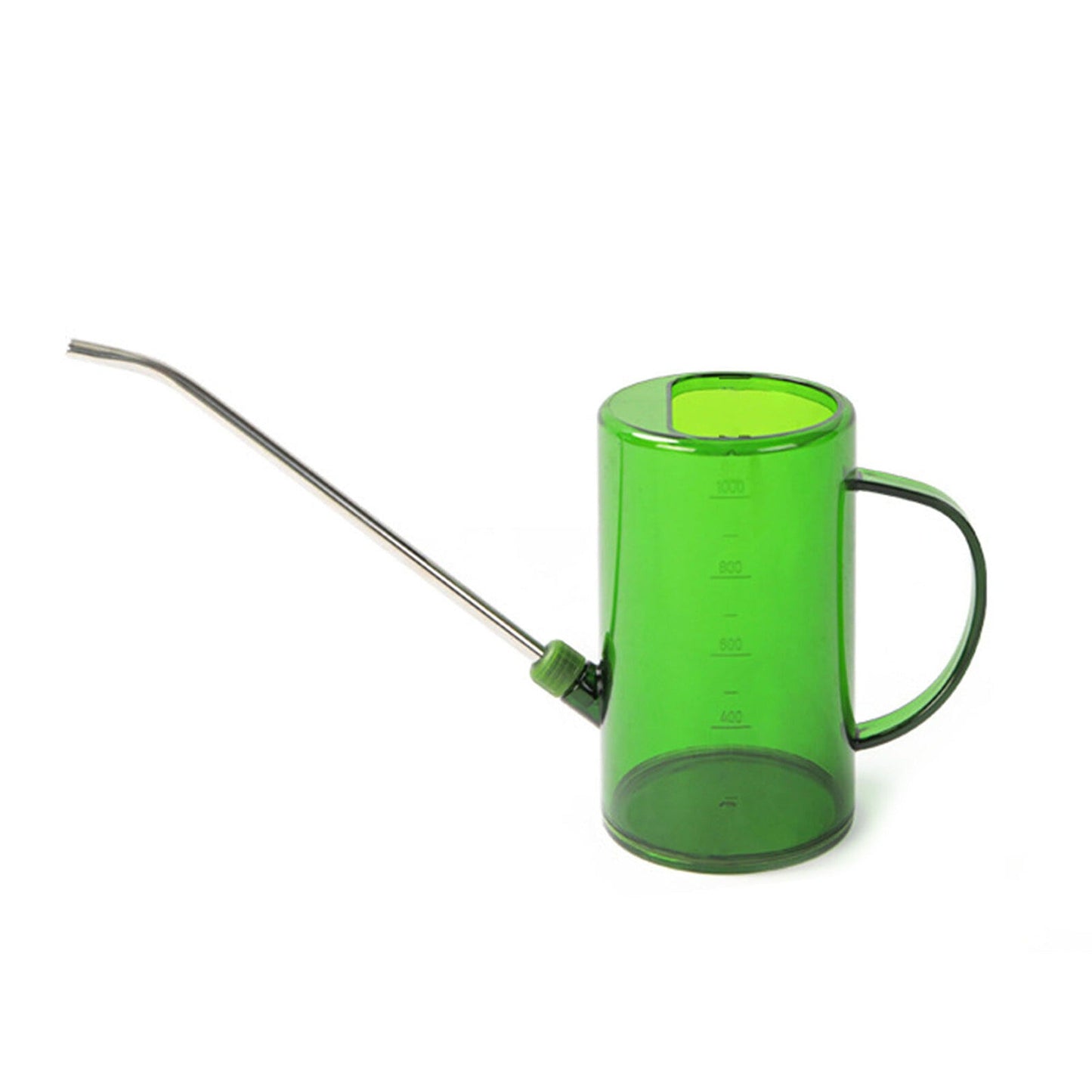 1L Indoor Outdoor Long Spout Watering Can Steel Plastic