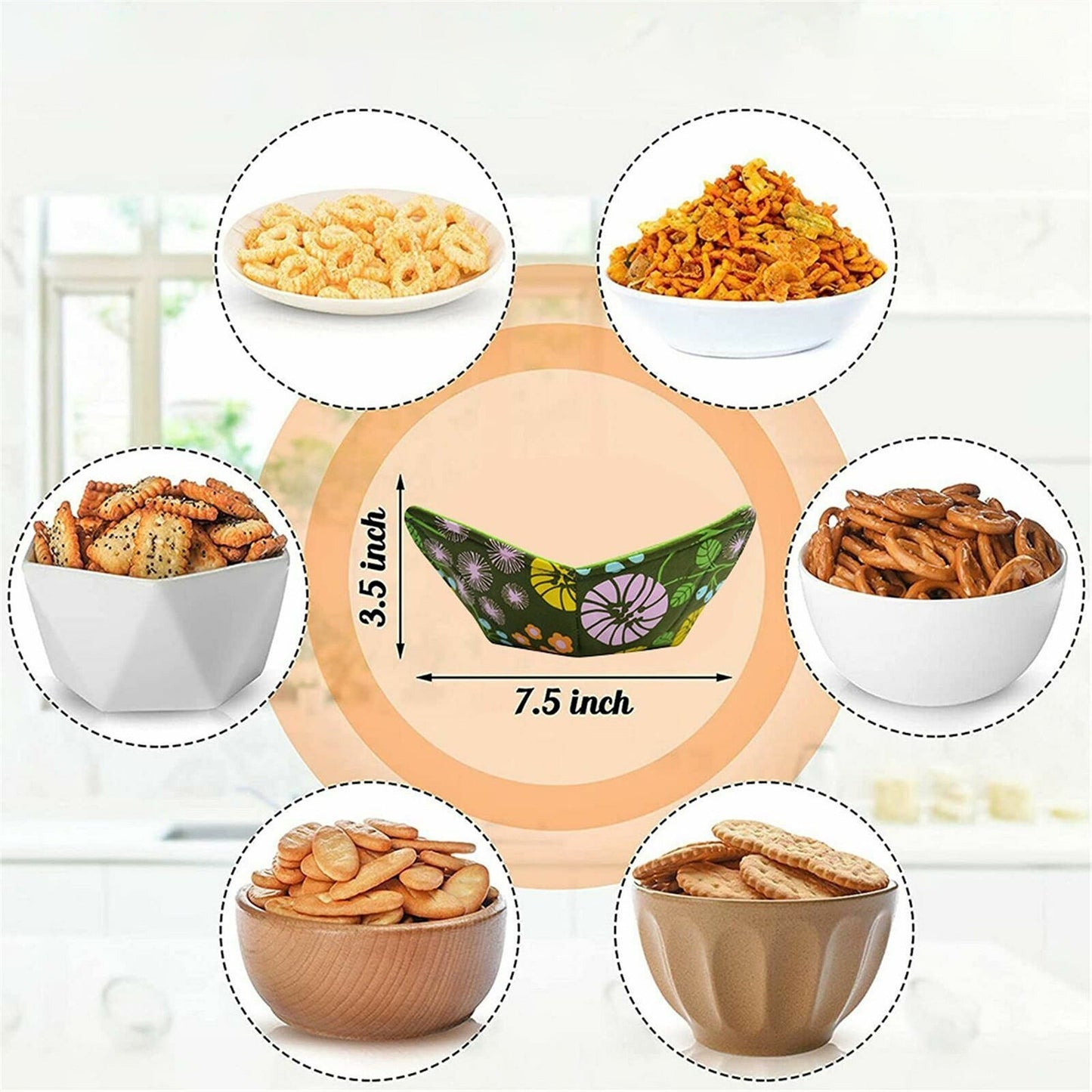 Heat Resistant Microwave Bowl Huggers Safe Oven Gloves Cozy