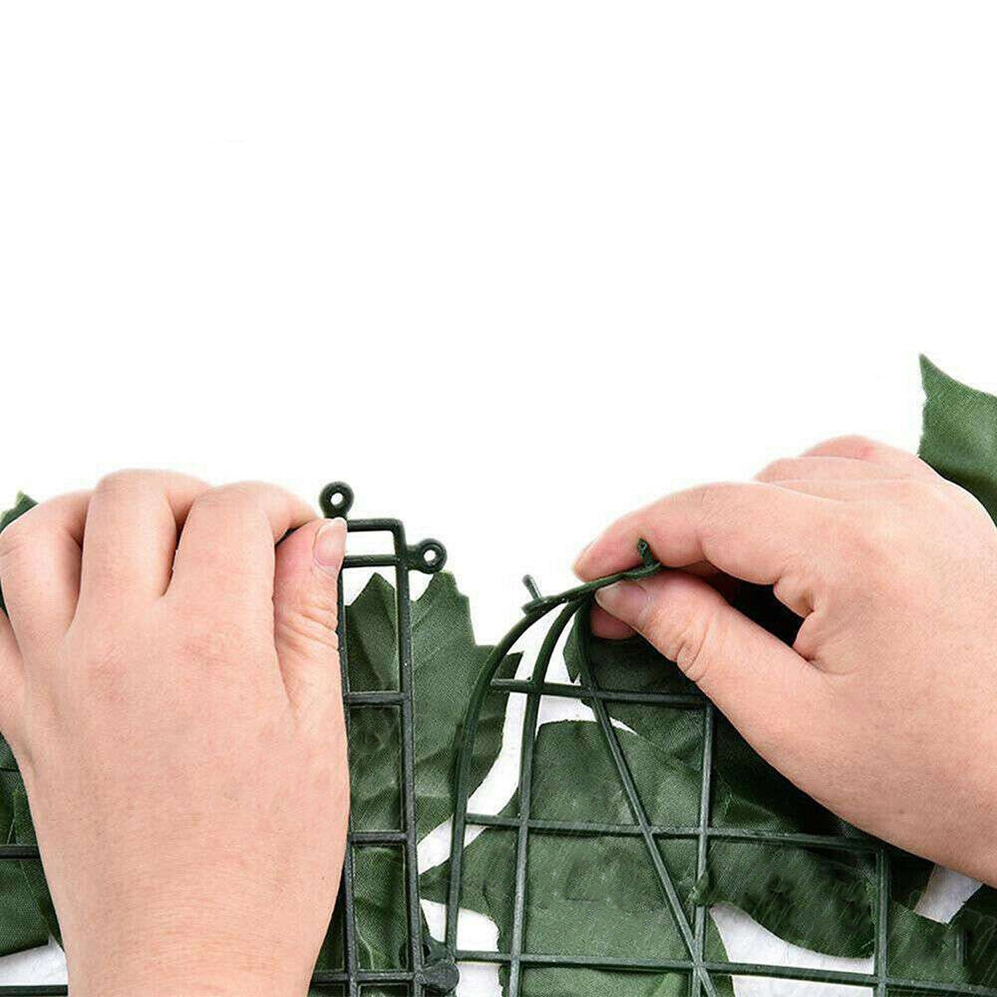 Vertical Garden Artificial Plant Wall Panels Ivy Leaf Hedge Mat for Foliage