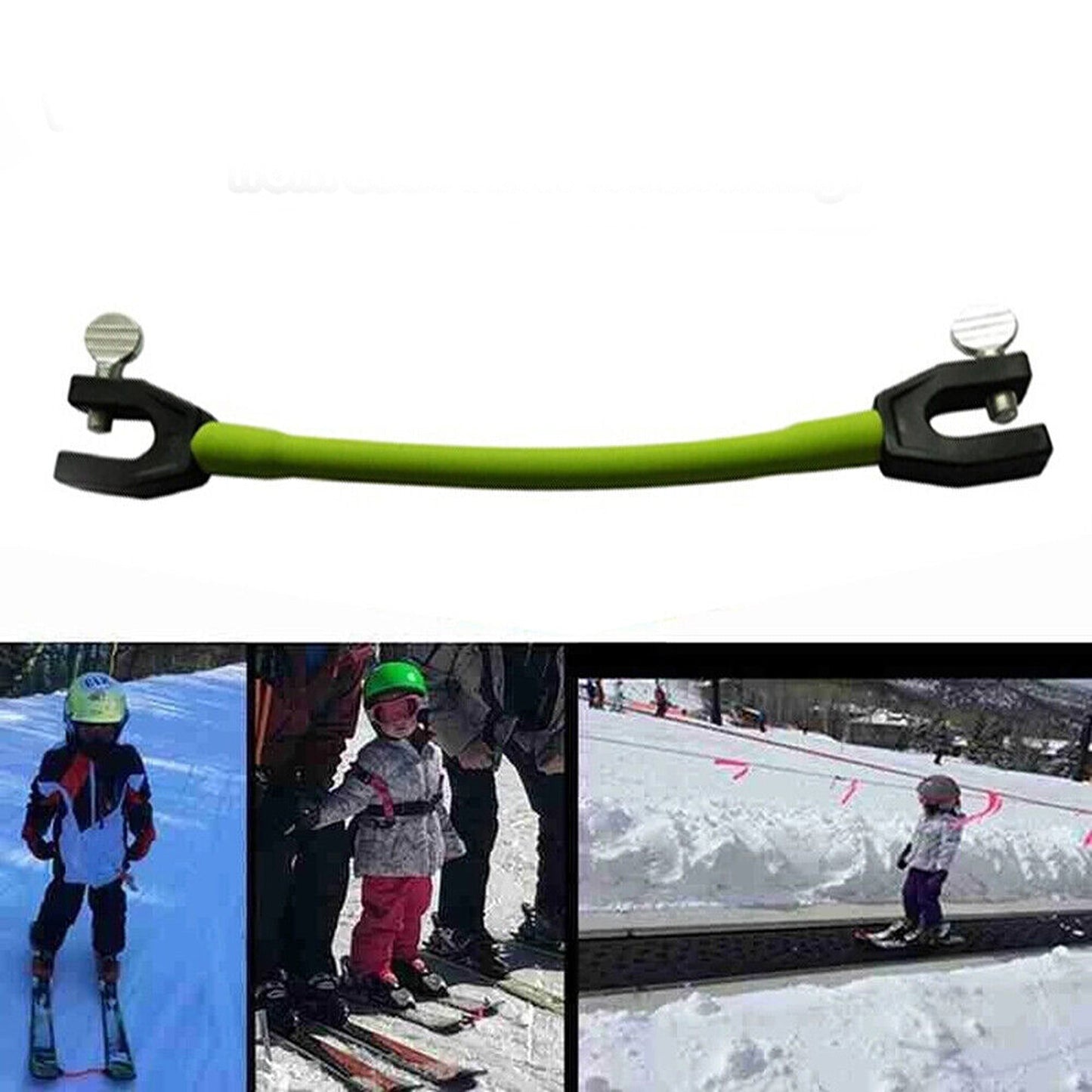 Winter Ski Tip Connector Elastic Clip for Kids Beginner