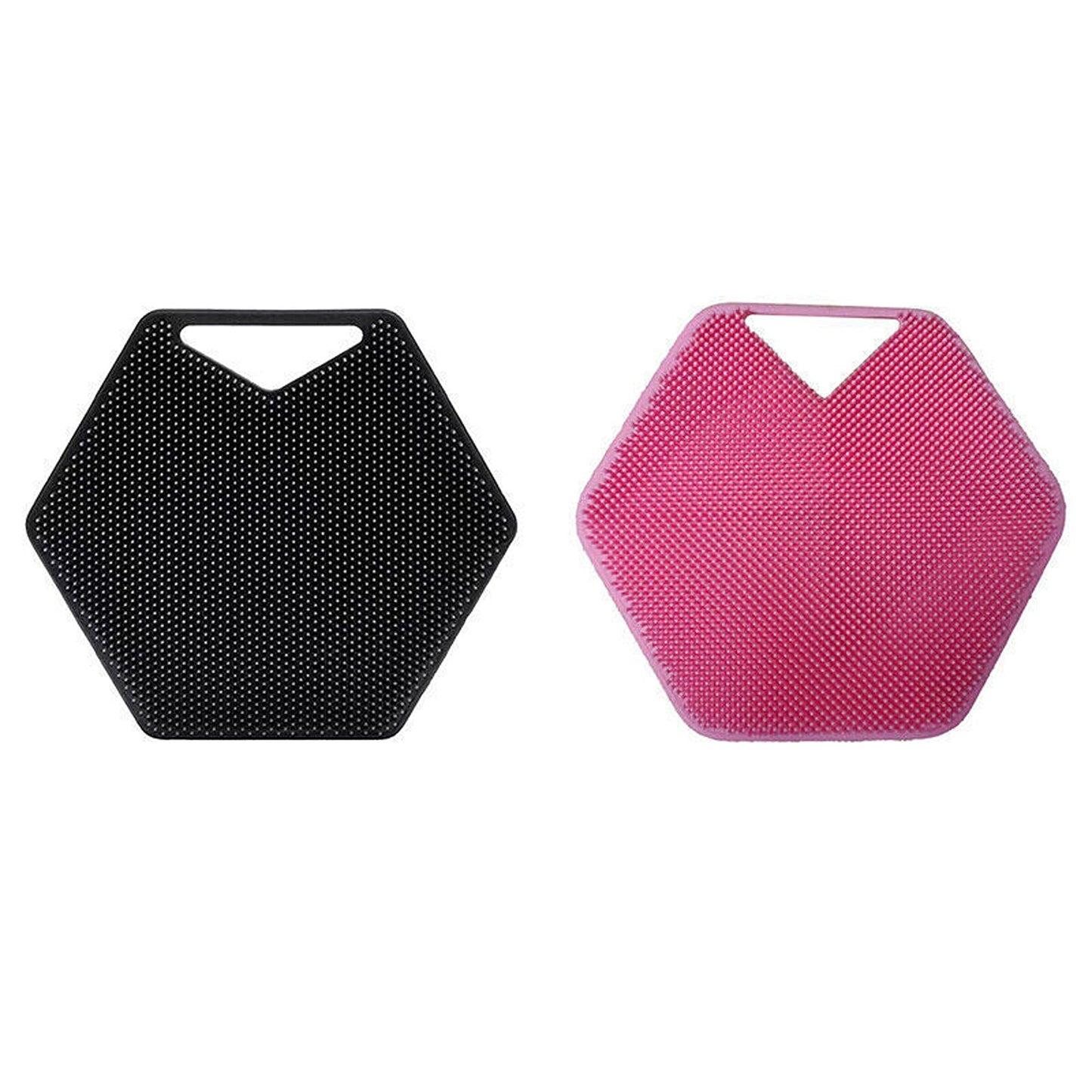 Exfoliating Silicone Shower Brush Mat Foot Back Body Scrubber