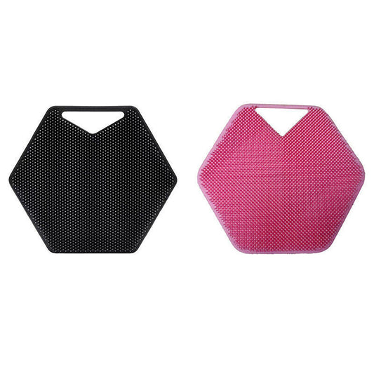 Exfoliating Silicone Shower Brush Mat Foot Back Body Scrubber