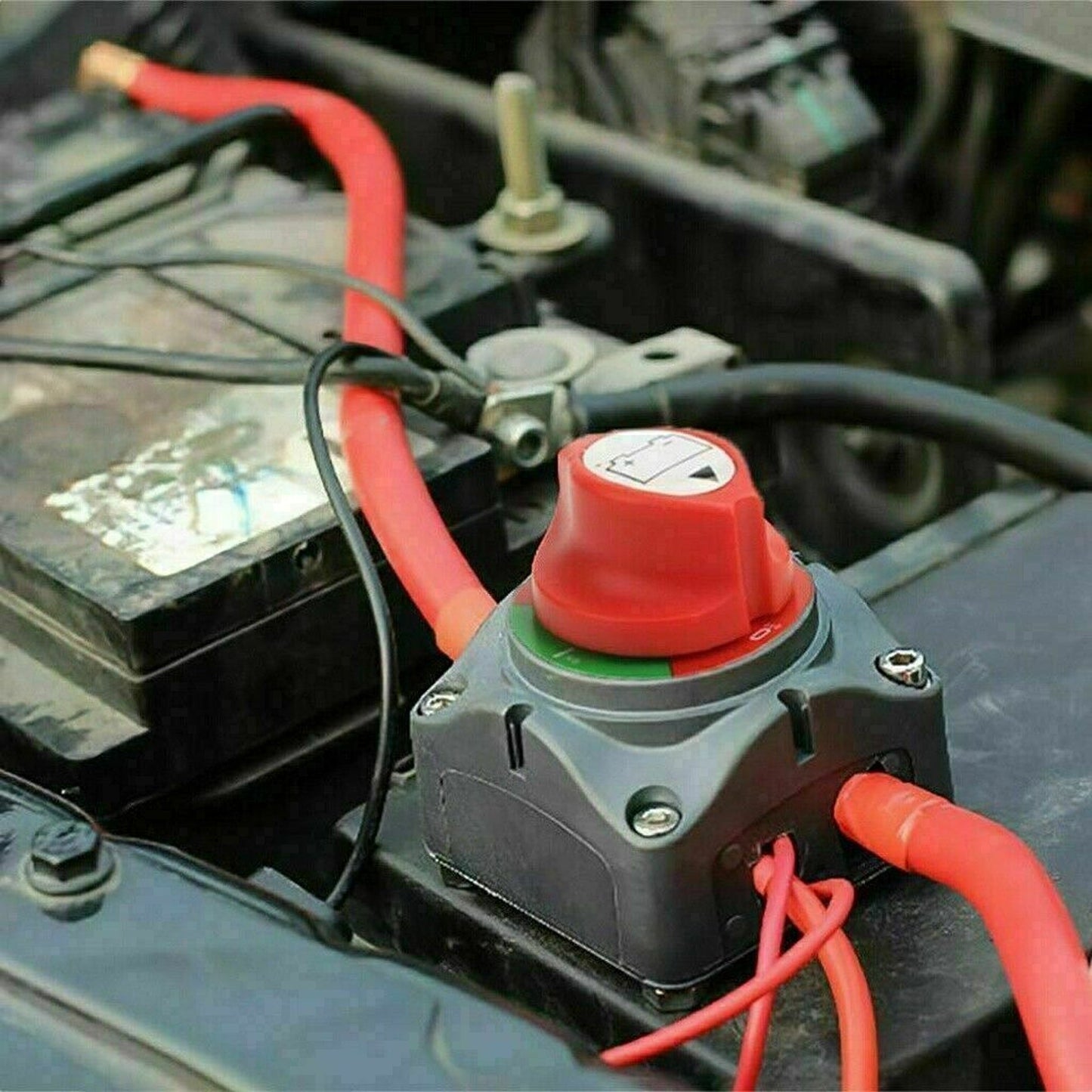 Dual Battery Master Isolator Switch for Marine Truck and Caravan