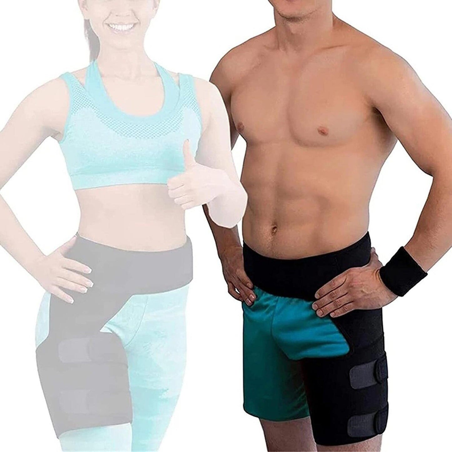 Compression Hip Brace for Sciatica and Thigh Support