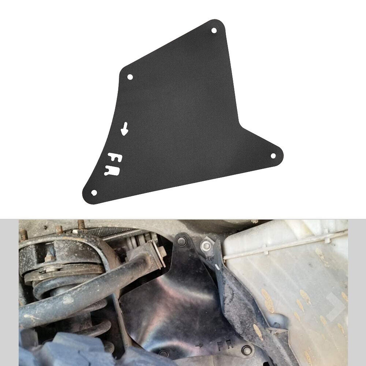 4pcs Mudflaps Splash Guard Set for Toyota Land Cruiser Prado 120 150 Series