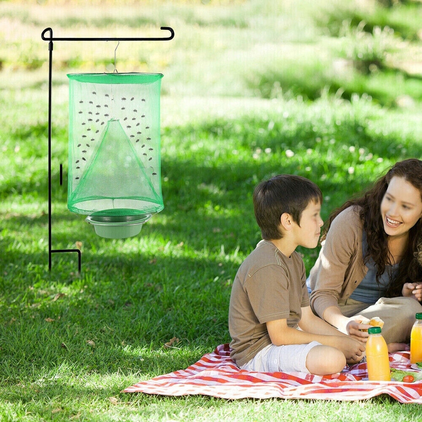 Fly Insect Trap Net Cage Reusable Hanging Killer Catcher 6 Pack